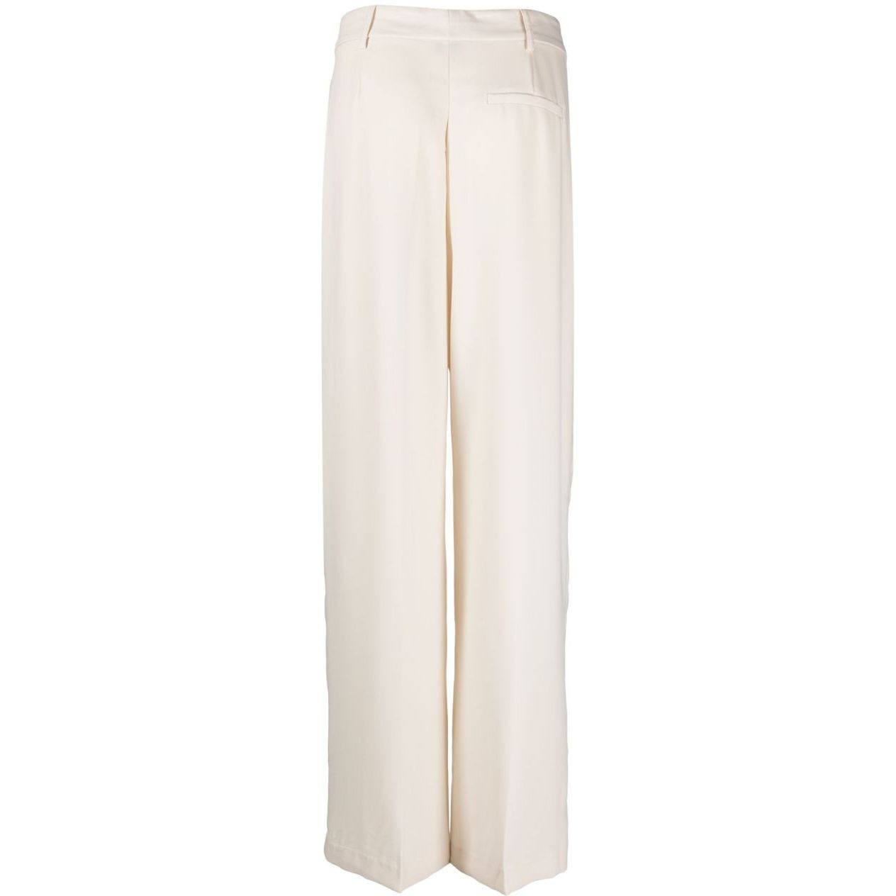 DKNY Laisvalaikio kelnės moterims, Kūno, Wide leg crepe trousers 2