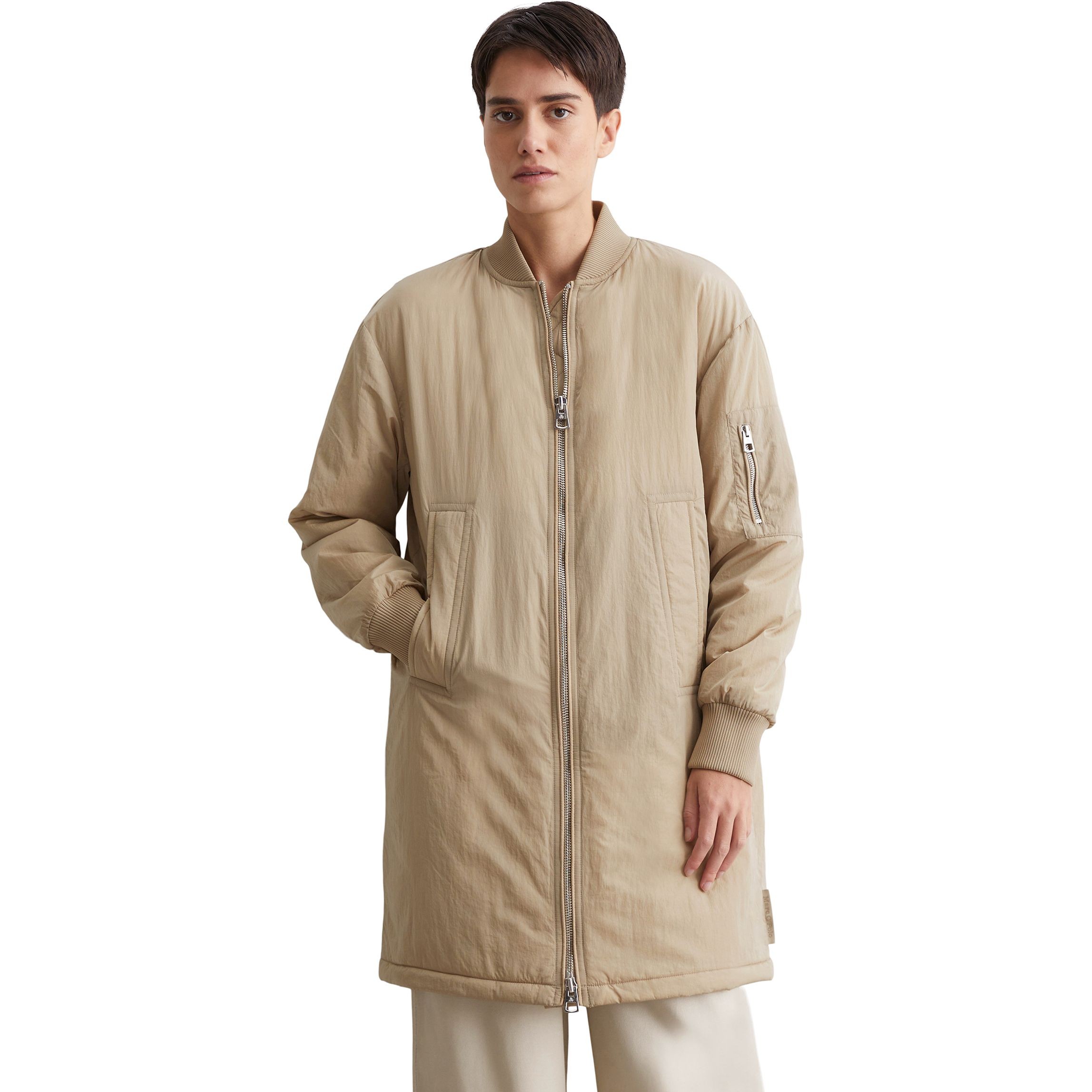 MARC O'POLO Paltas moterims, Smėlio, Coats 500080771045 2