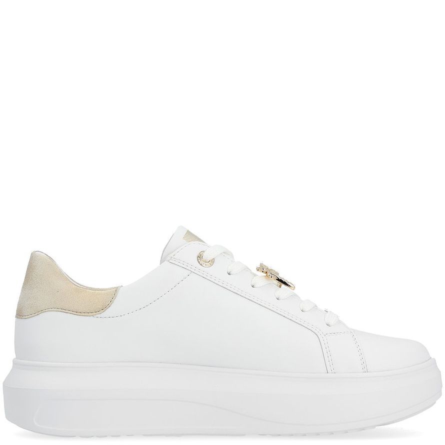 RIEKER Laisvalaikio bateliai moterims, Balta, LEISURE 7