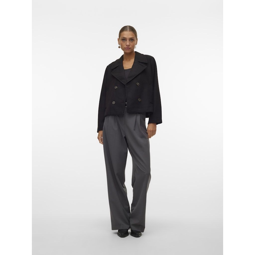 VERO MODA Paltas moterims, Juoda, Vincemia short jacket 3
