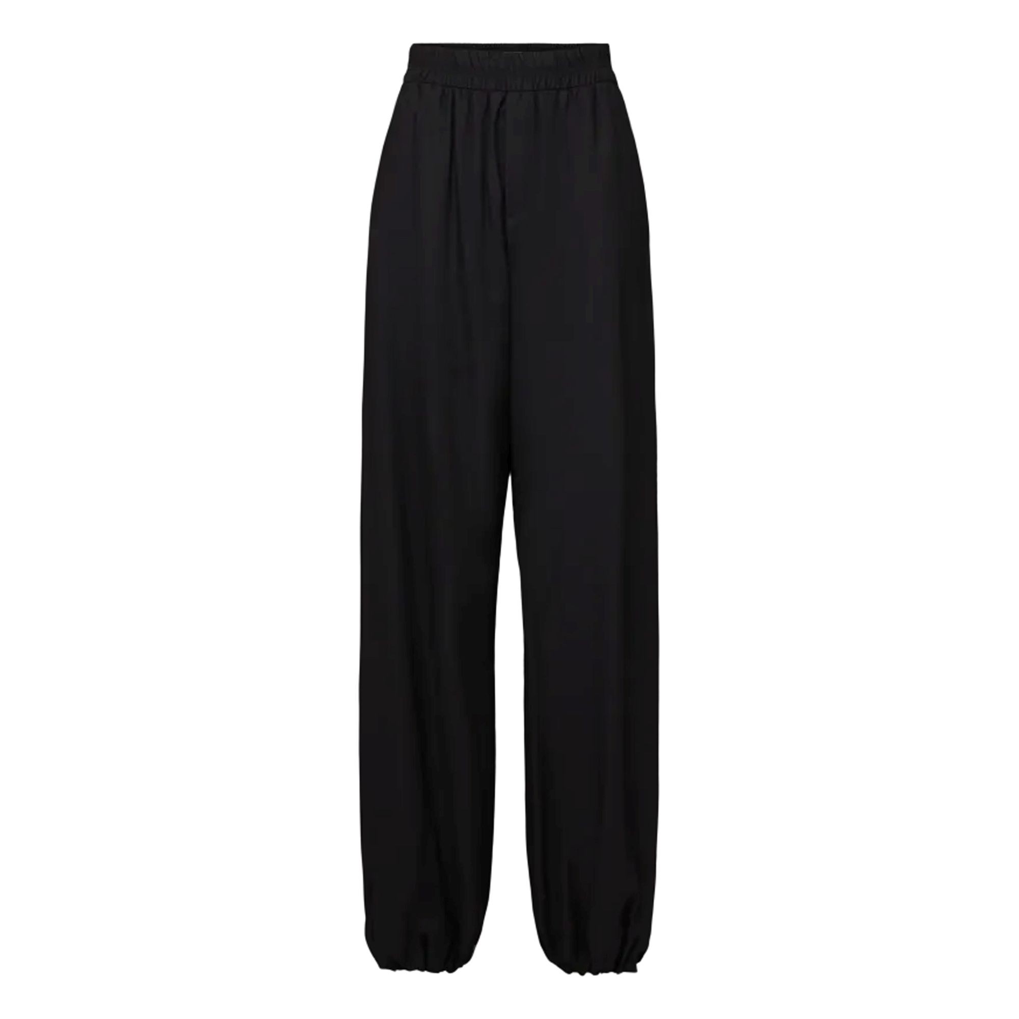 DRYKORN Kelnės moterims, Juoda, Lange hosen