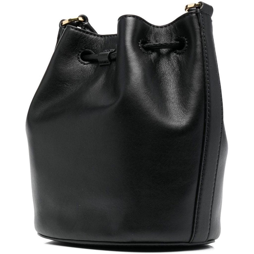 LAUREN RALPH LAUREN Rankinė per petį moterims, Juoda, Andie 19 drawstring medium bag 2