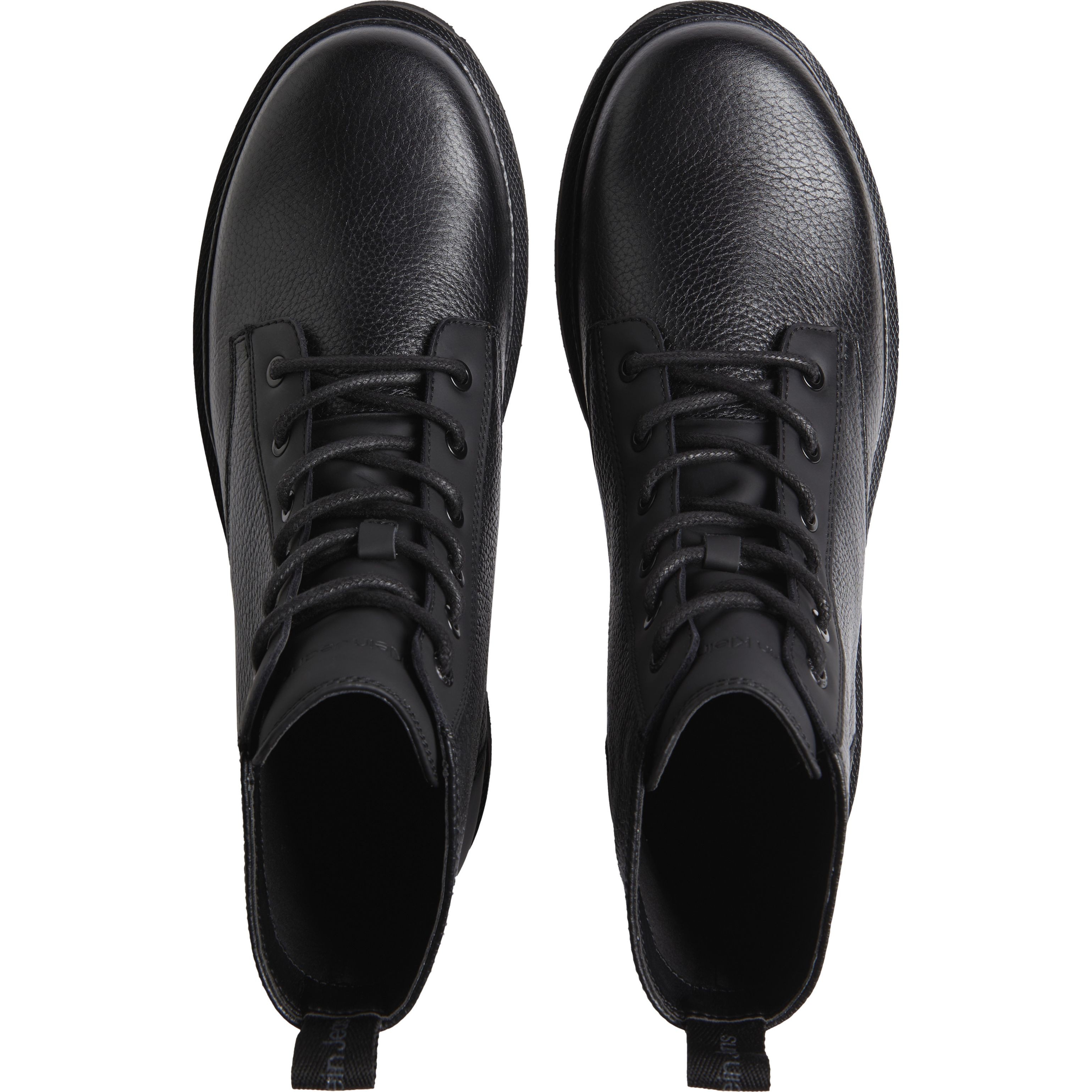 CALVIN KLEIN JEANS Aulinukai vyrams, Juoda, Mid laceup boot 4