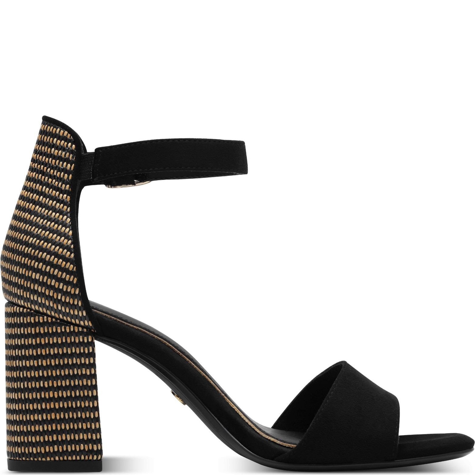 TAMARIS Basutės moterims, Juoda, Sandal heel 3