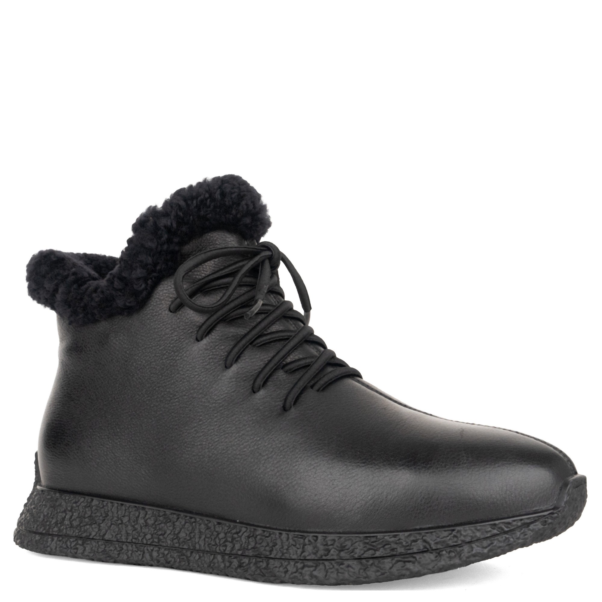 LINDA BAUMANN Pašiltinti aulinukai moterims, Juoda, Wm booties 1