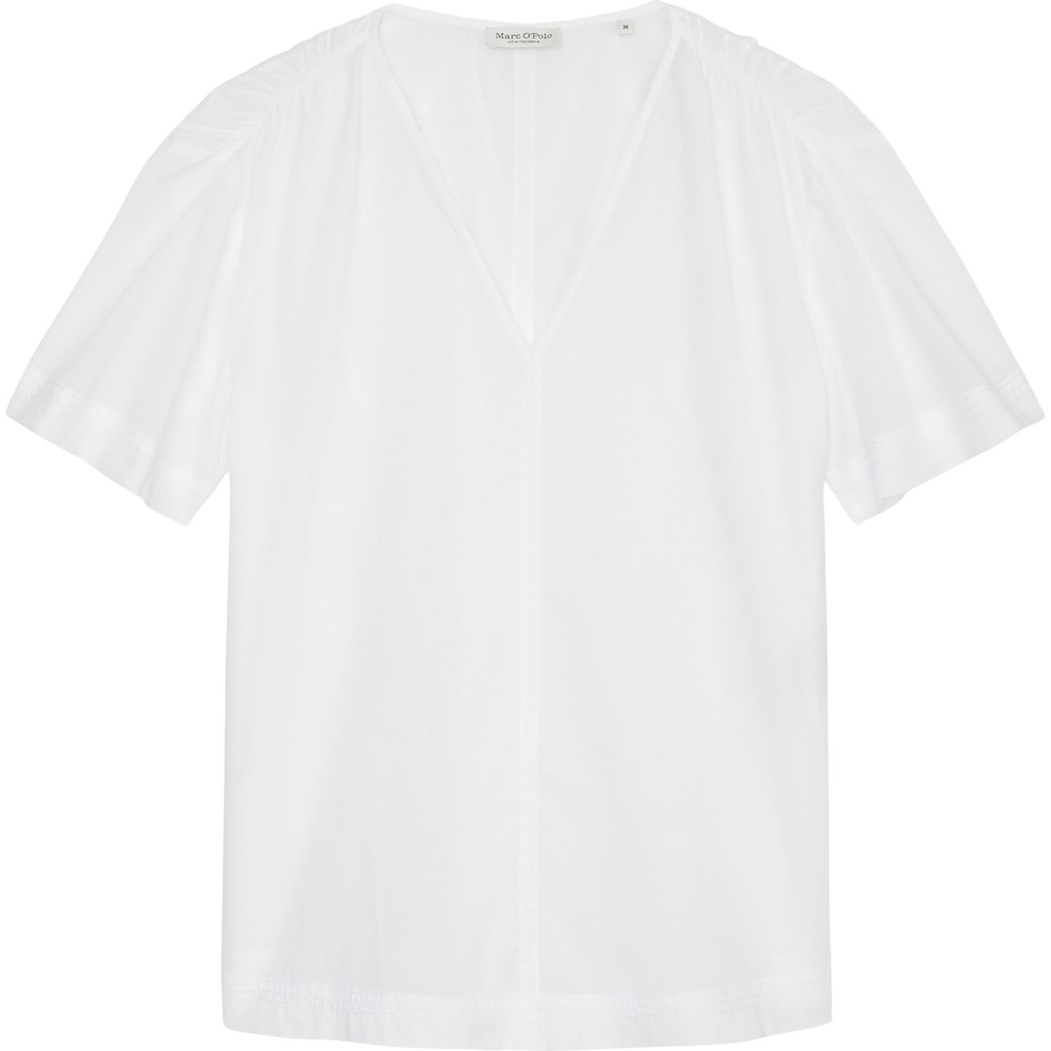 MARC O'POLO Marškinėliai moterims, Balta 1