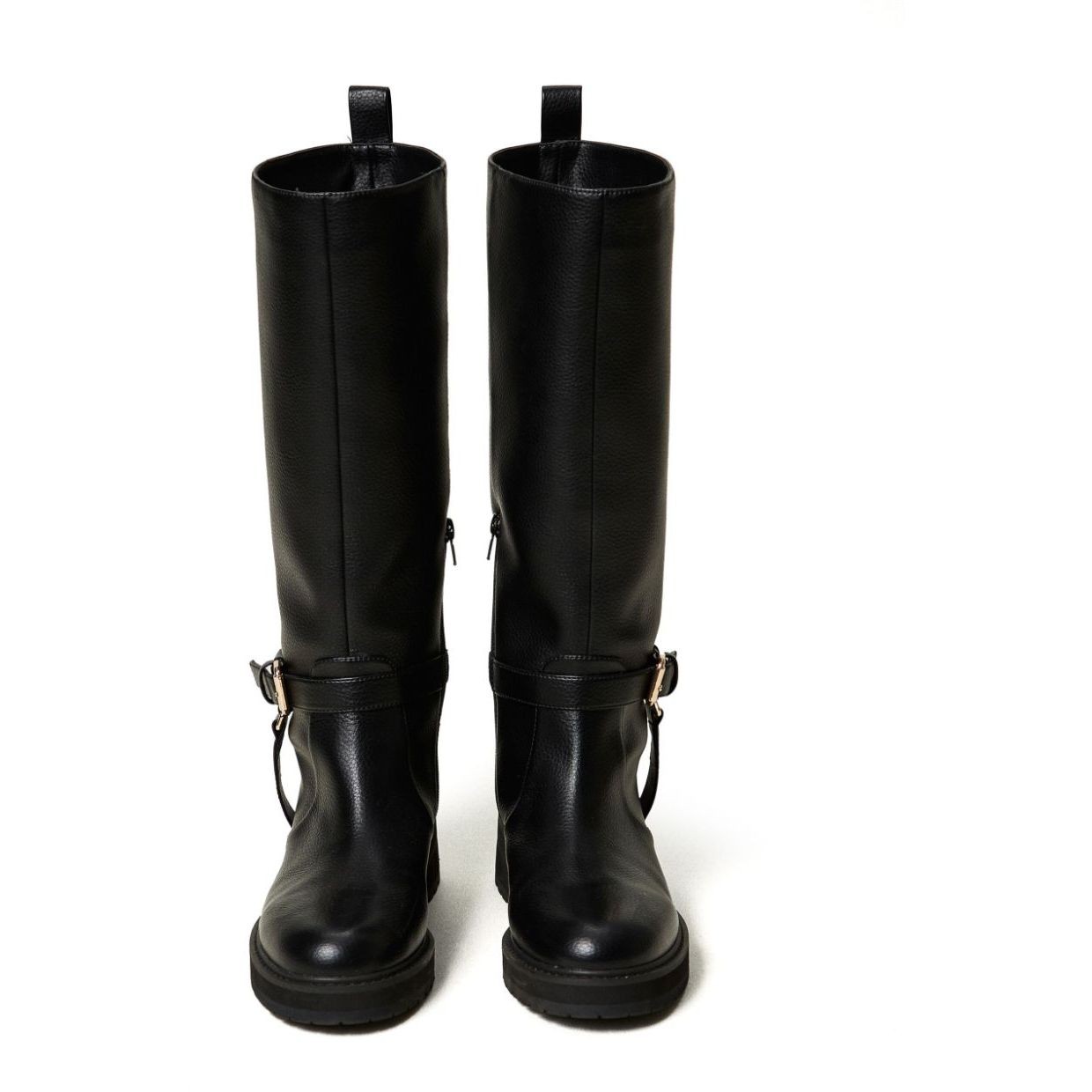 TWINSET Auliniai moterims, Juoda, Biker boots 3
