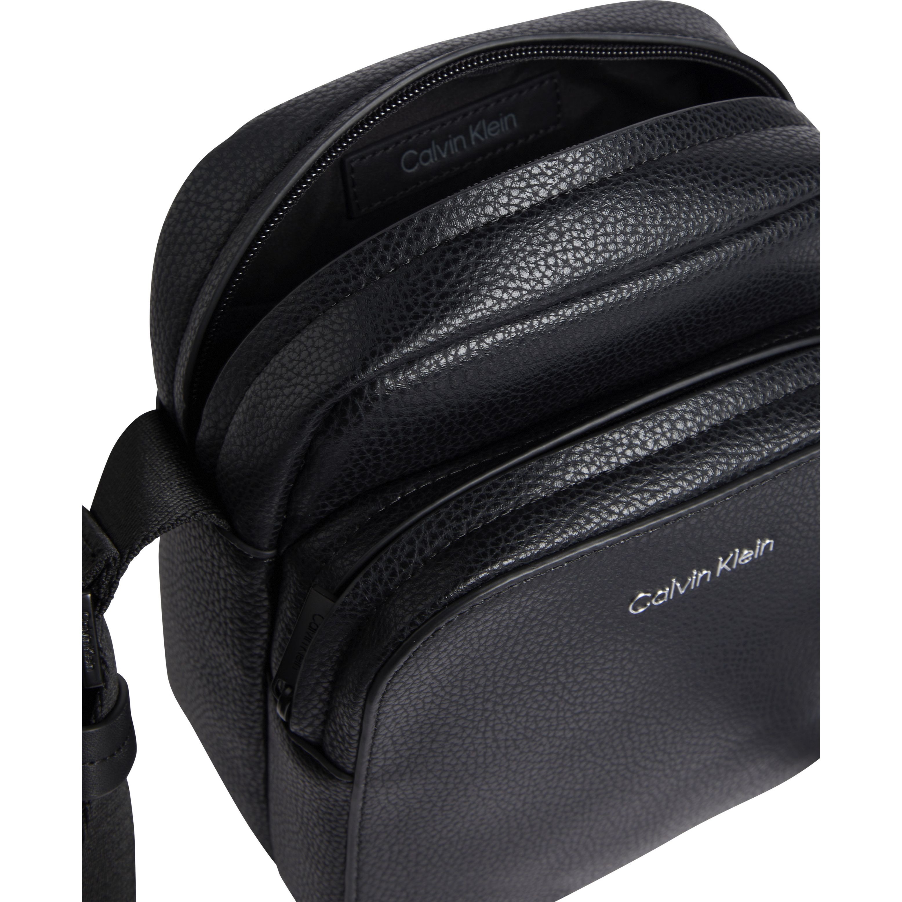 CALVIN KLEIN Rankinė per petį vyrams, Juoda, Must reporter 3