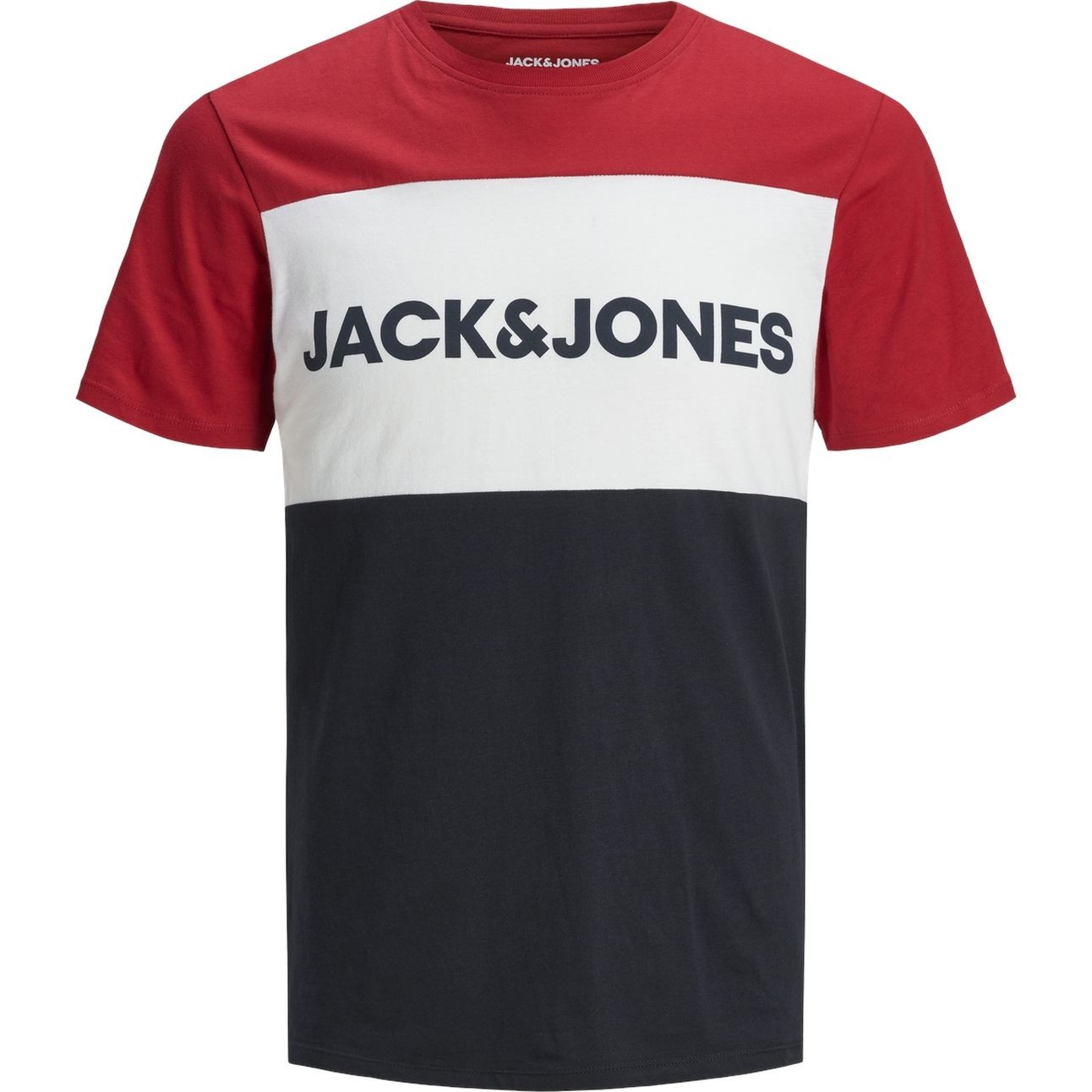 JACK & JONES Marškinėliai trump. rankovėmis vyrams, Marga, Maikė 1