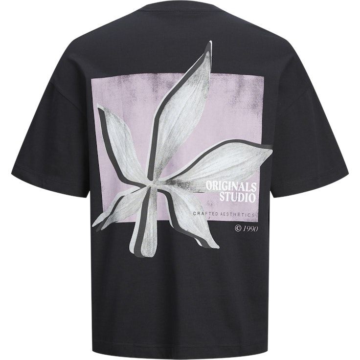 JACK & JONES Marškinėliai vyrams, Juoda, Queens photo tee 2