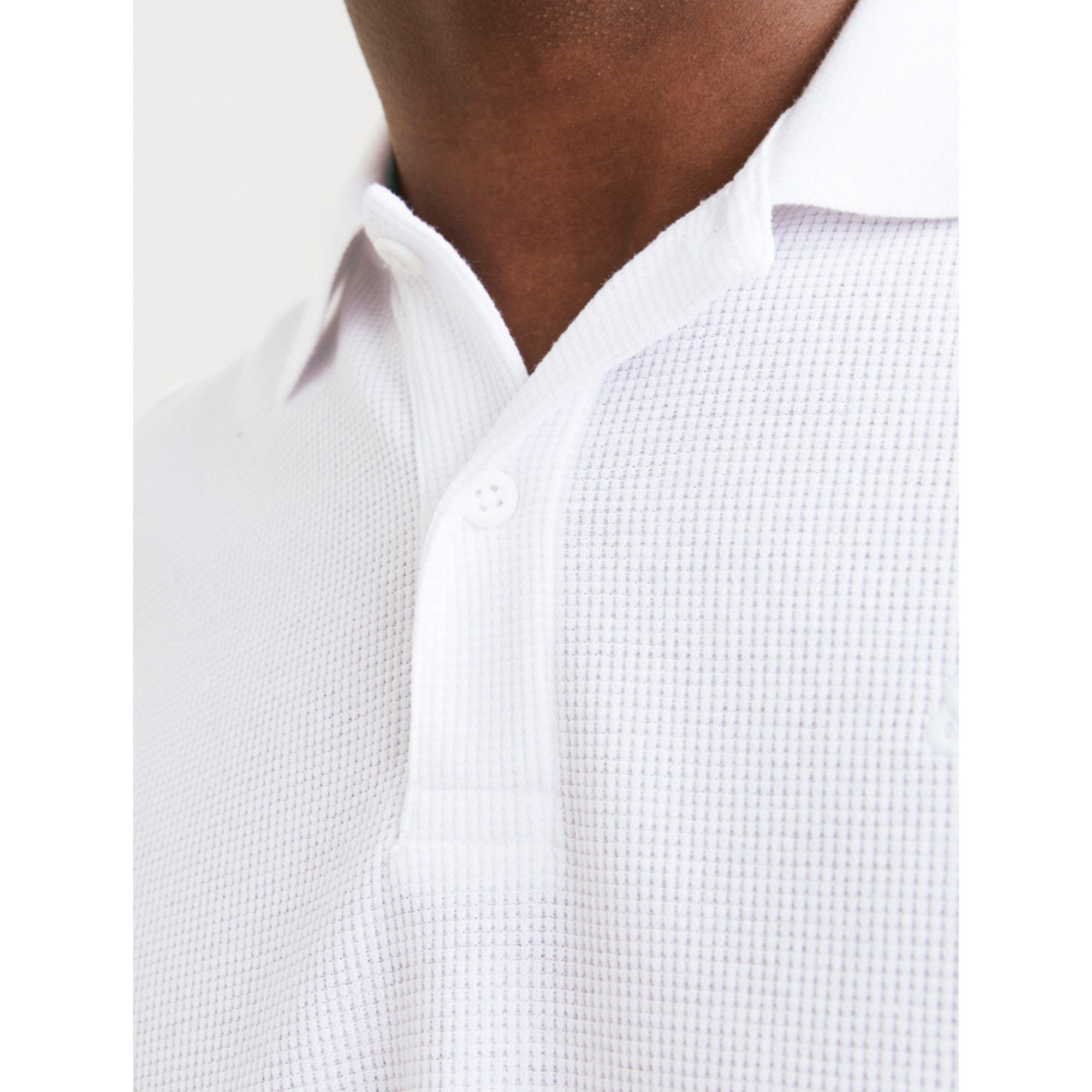 JACK & JONES Polo marškiniai trumpos rank. vyrams, Balta, Austin 4