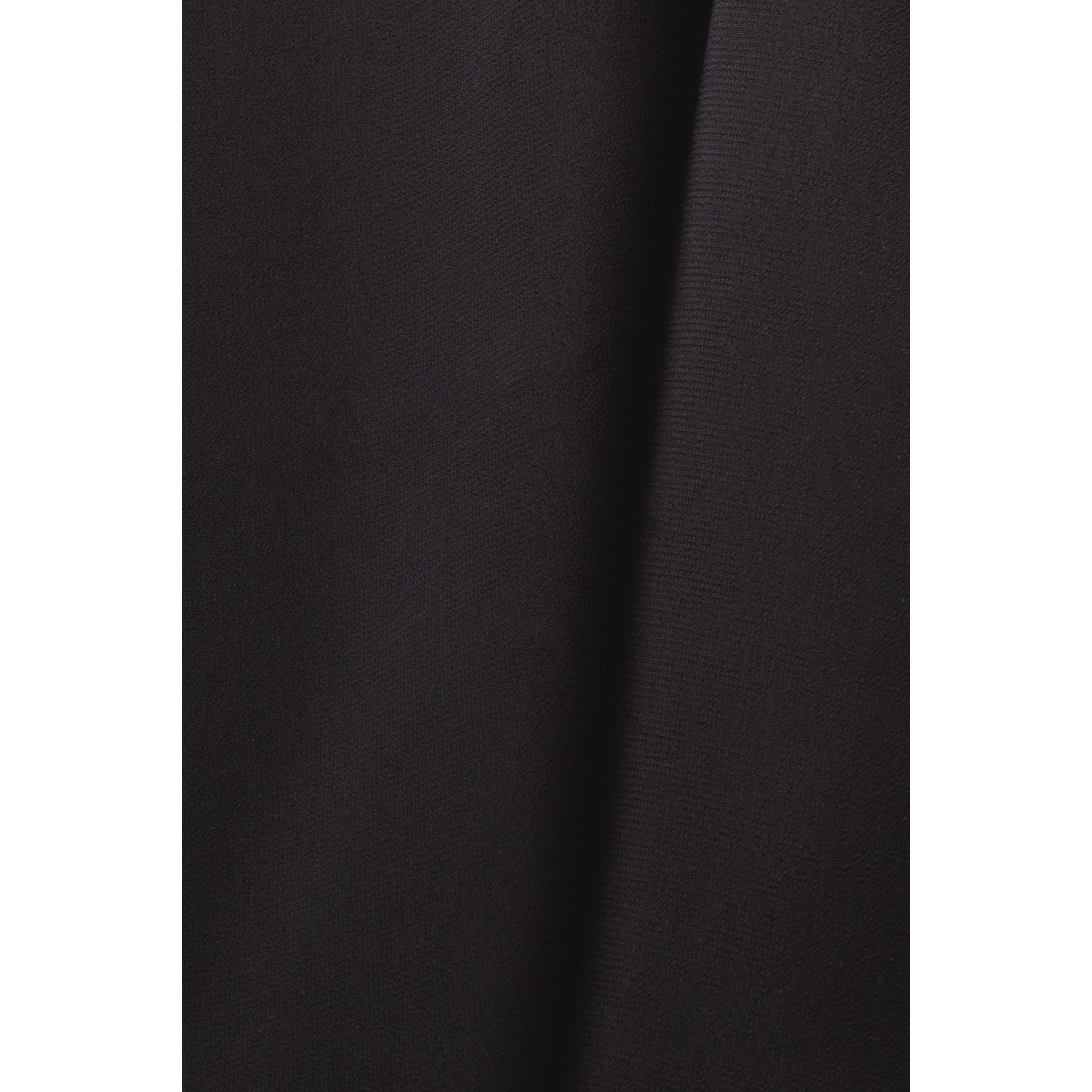 ESPRIT Palaidinės moterims, Juoda, crep chiffo Tops 4
