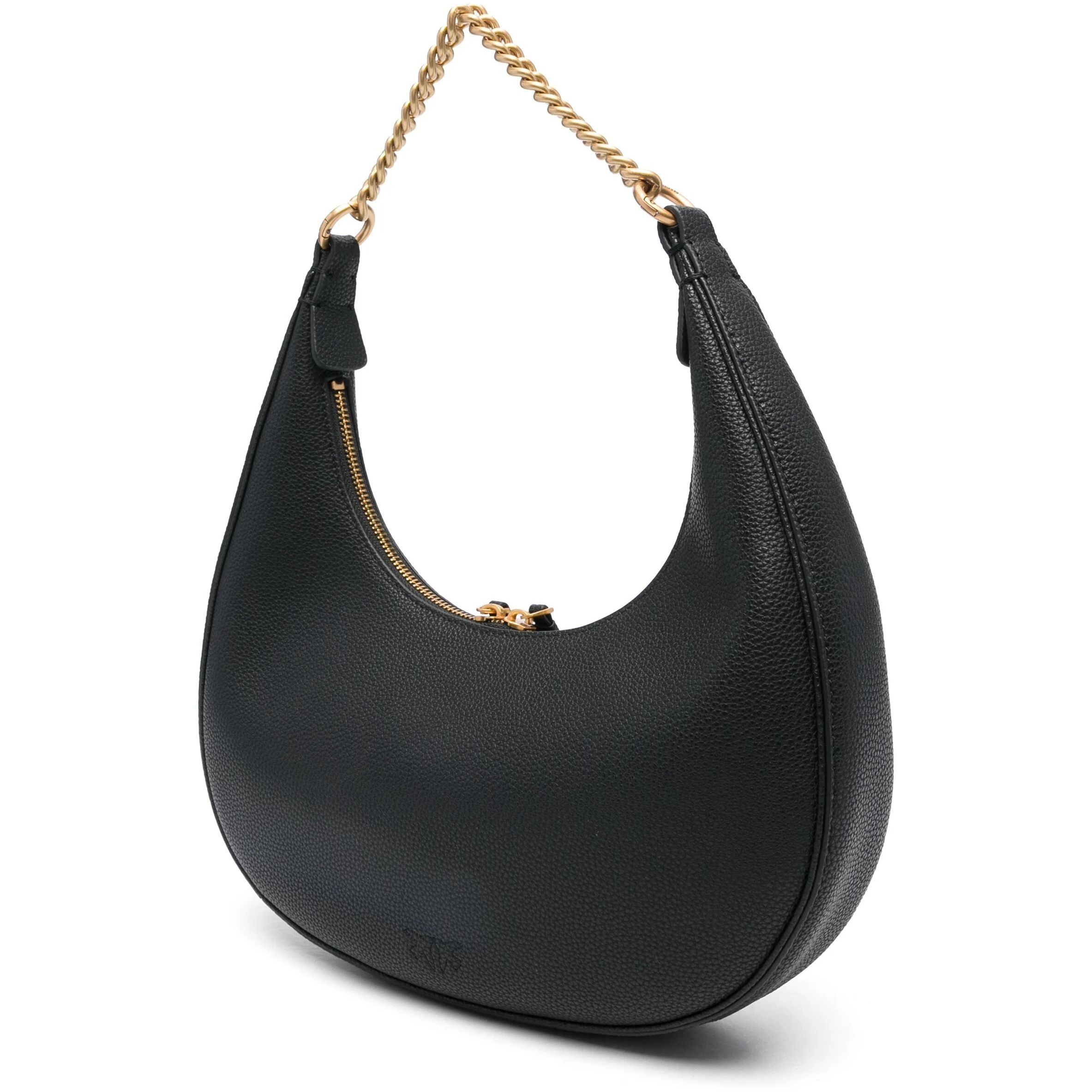 PINKO Rankinė moterims, Juoda, Brioche handle bag 2