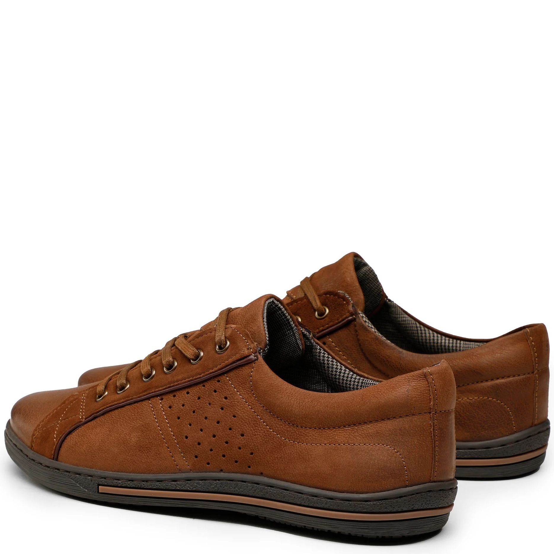 CESARE CAVE Bateliai - vyrams, Camel, SHOES 3