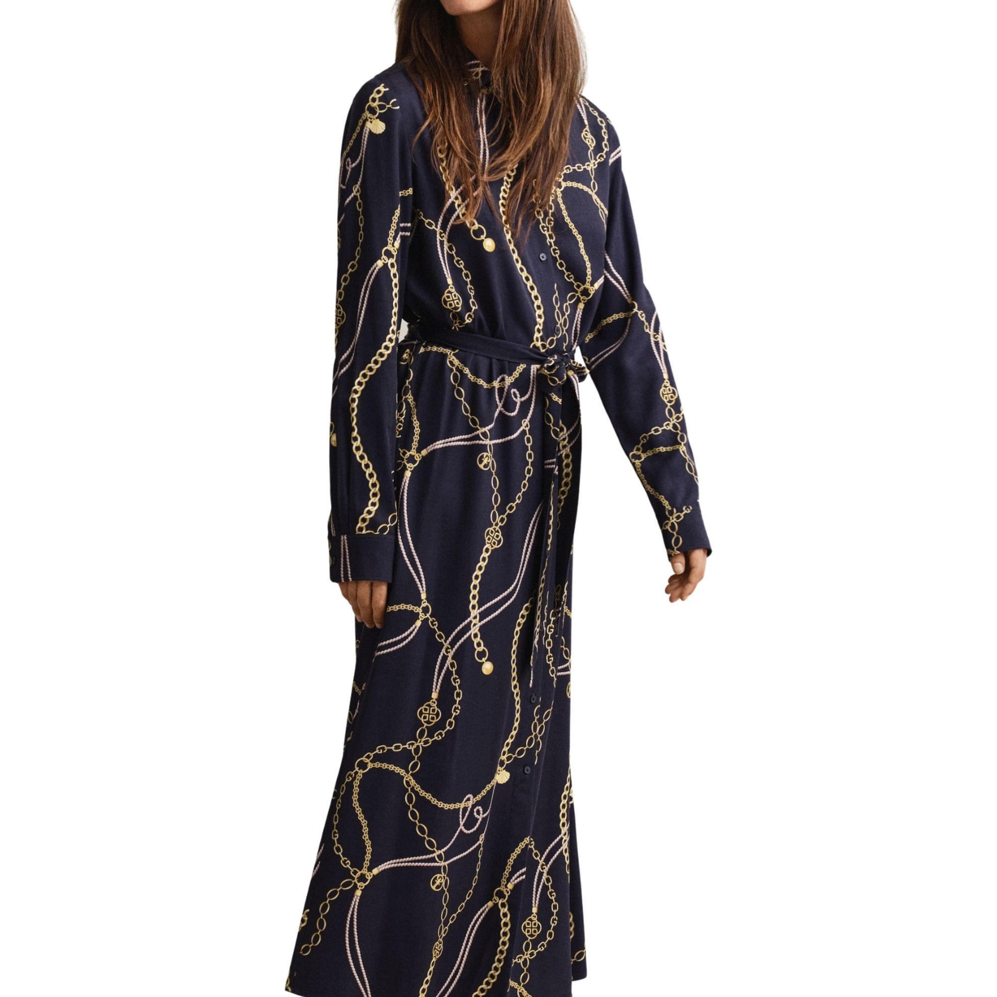 GANT Midi suknelė moterims, Mėlyna, 4503480-433 Midi dress 2