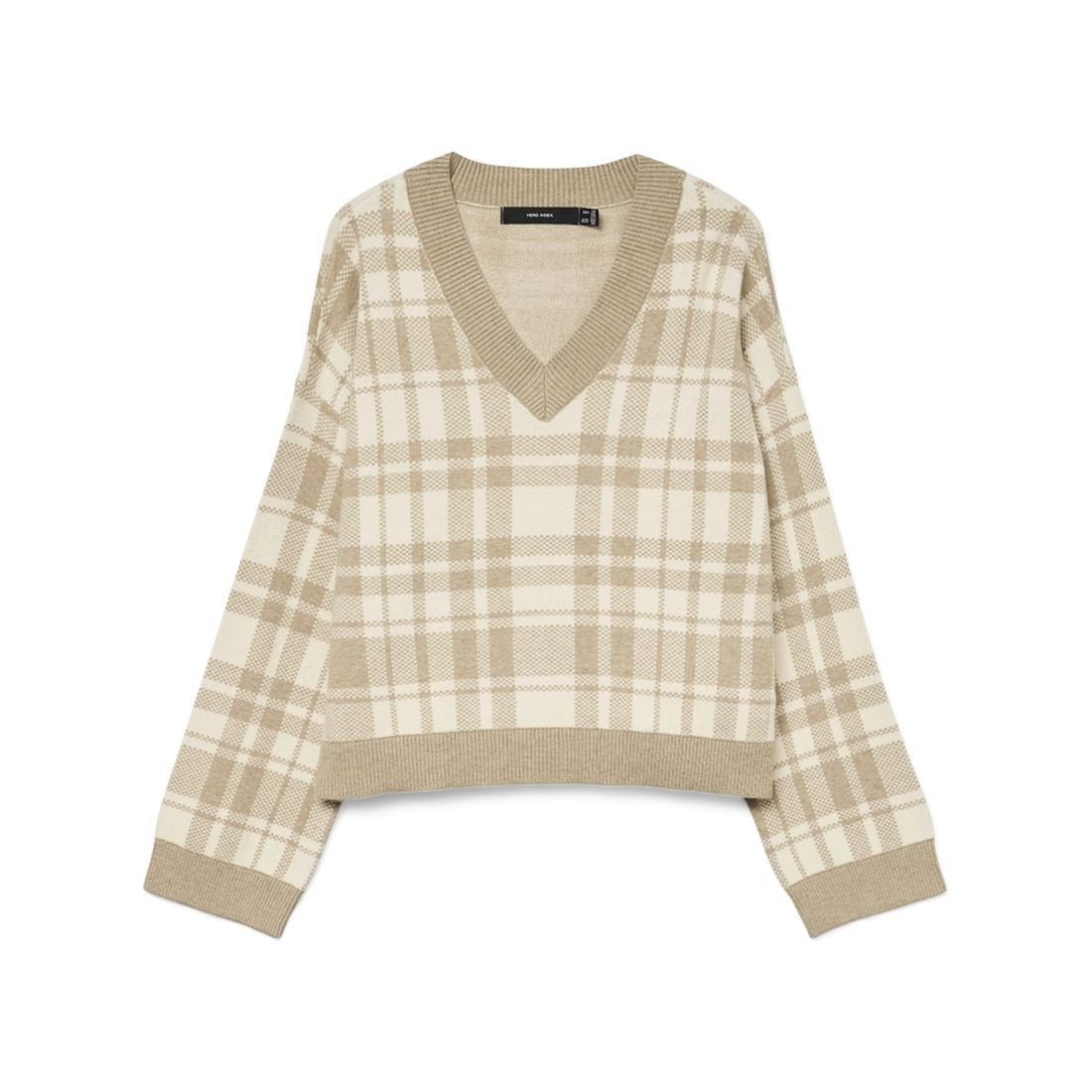 VERO MODA Megztinis moterims, Marga, Gold art pullover