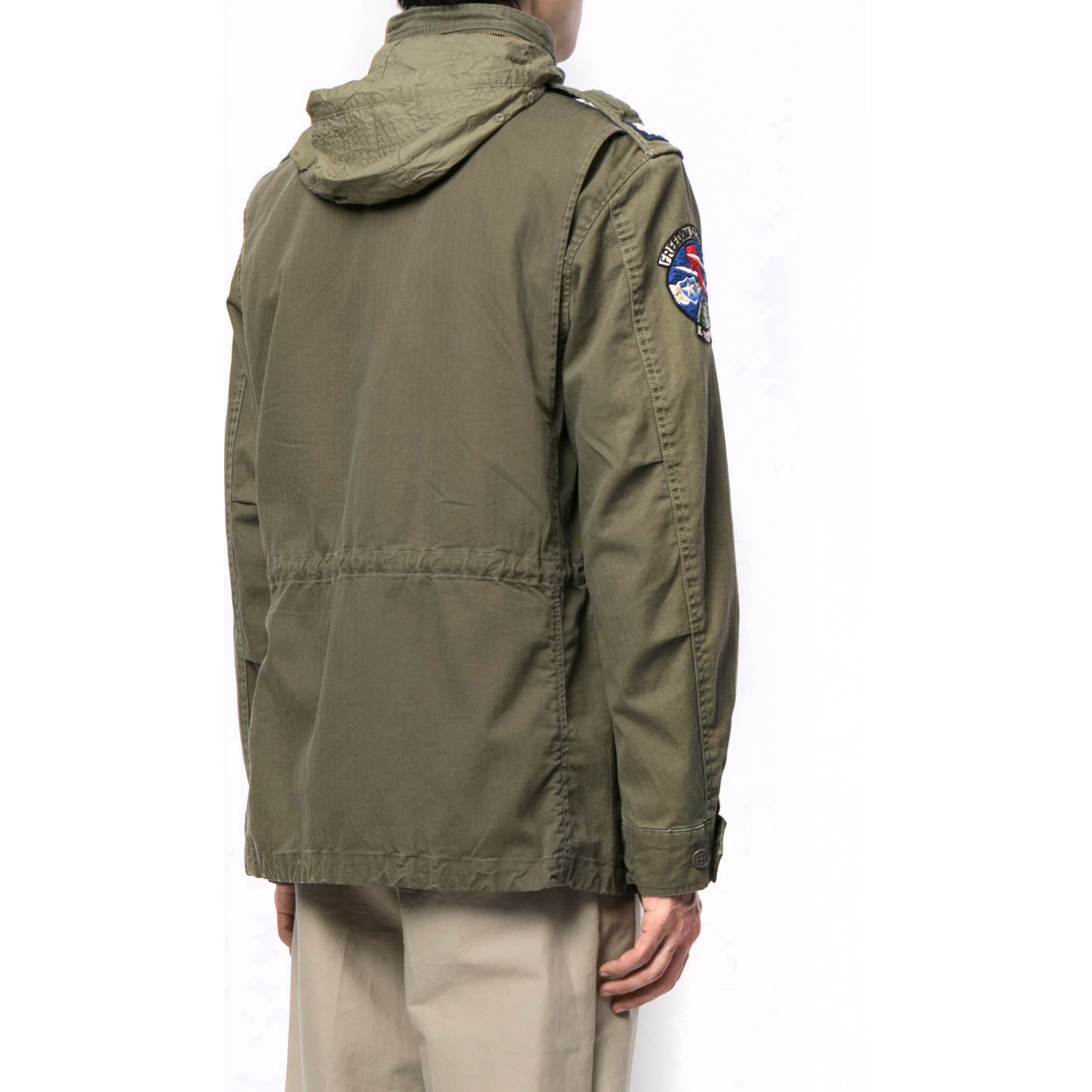 POLO RALPH LAUREN Lengva striukė vyrams, Žalia, Combat lined jacket 2