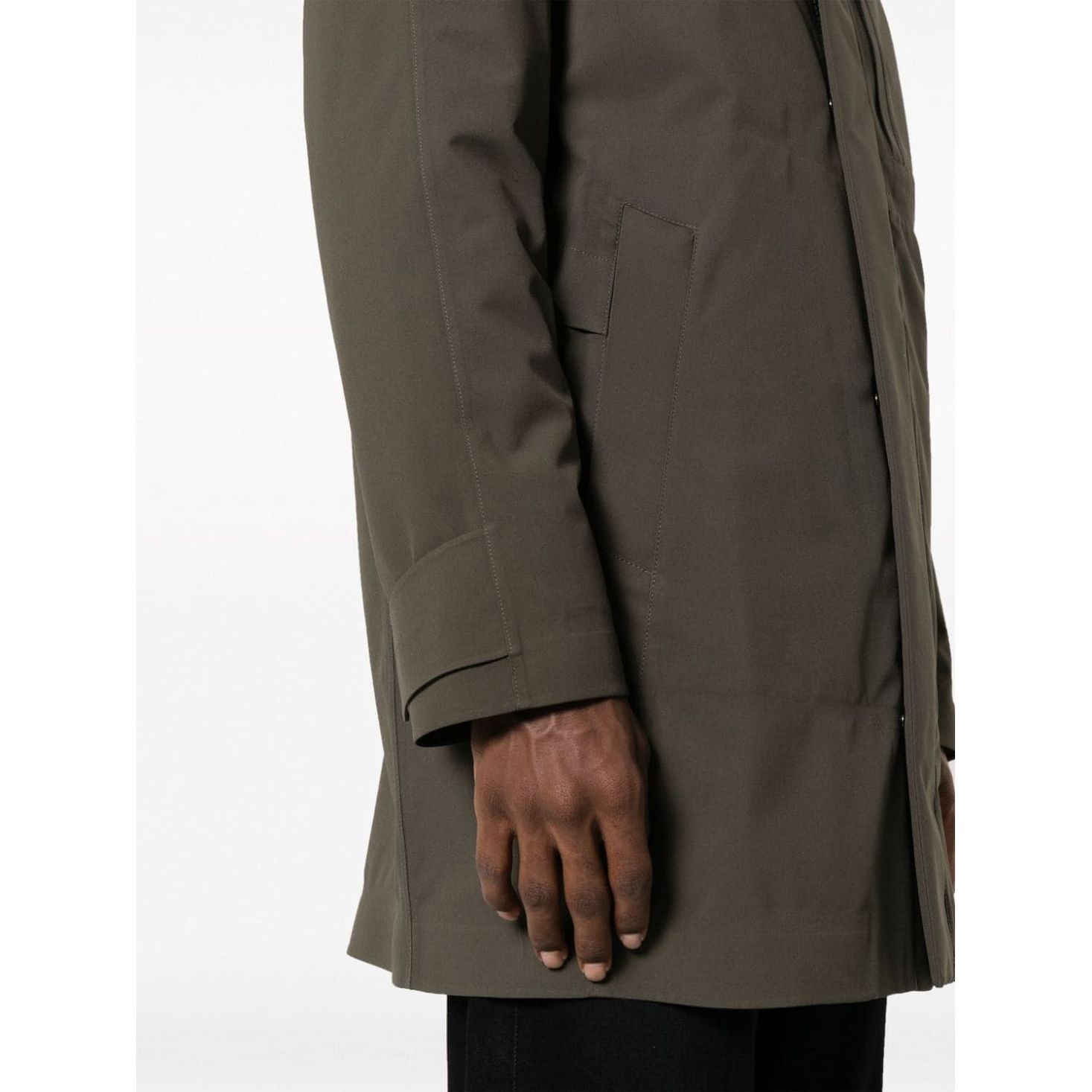 PAULNSHARK Pūkinė striukė vyrams, Žalia, Parka 5