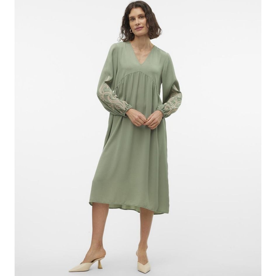 VERO MODA Maxi suknelė moterims, Žalia, Vmnora maxi dress 2