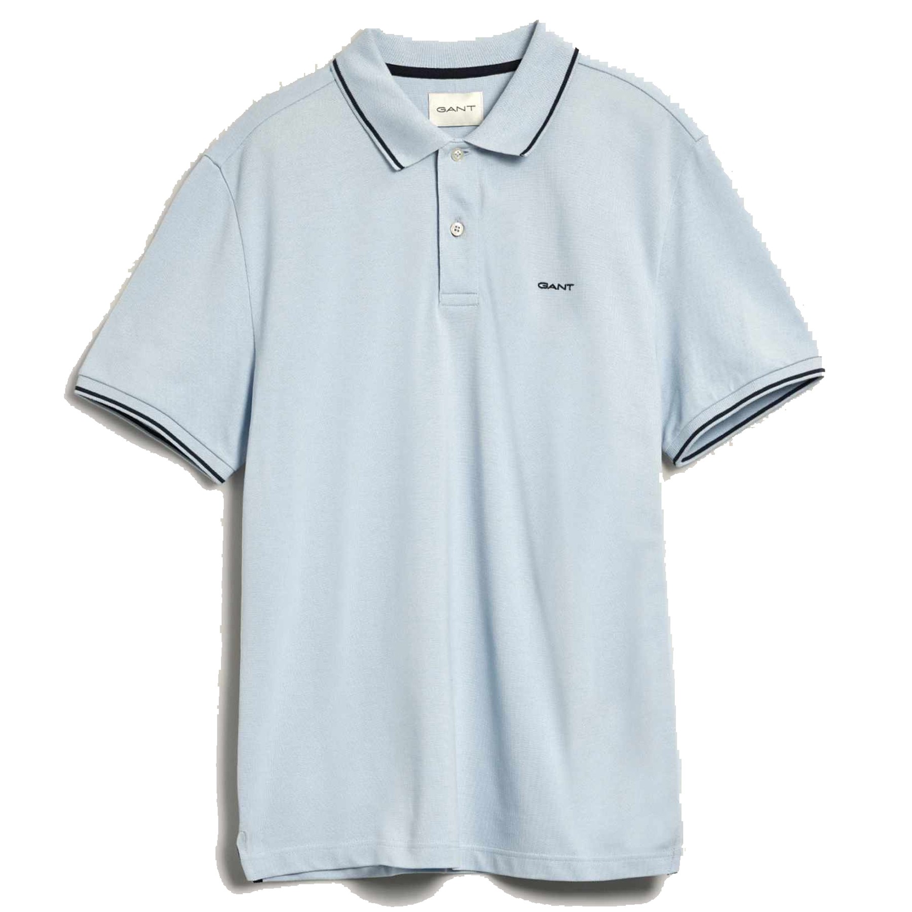 GANT Polo marškiniai trumpos rank. vyrams, Mėlyna, Tipping SS pique polo
