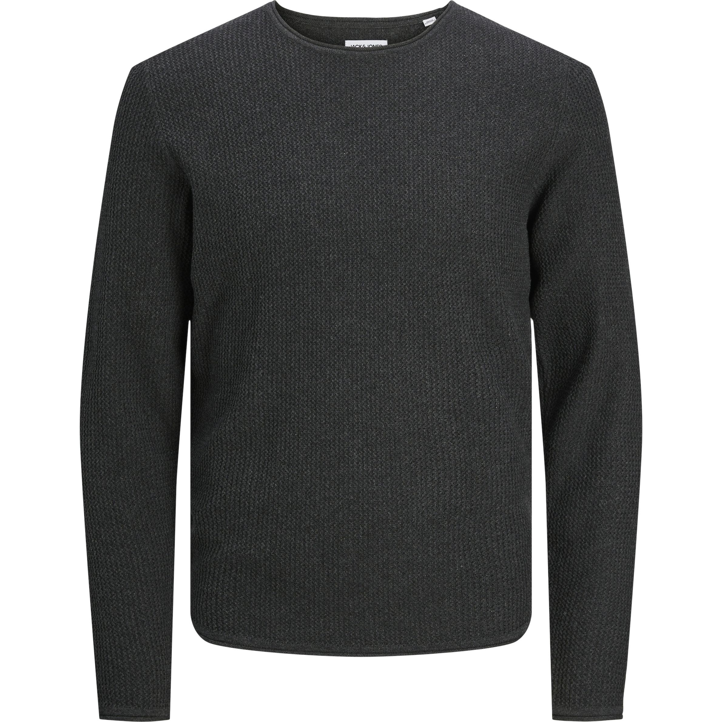 JACK & JONES Megztinis vyrams, Pilka, Cooper knit crew neck 1