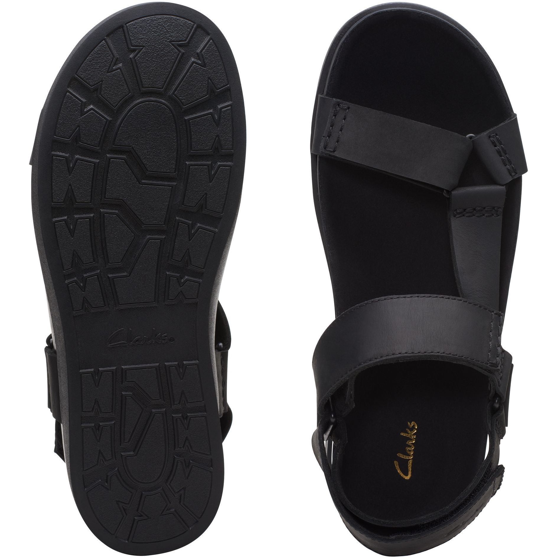 CLARKS Basutės vyrams, Juoda, Sunder Range Sandals 6