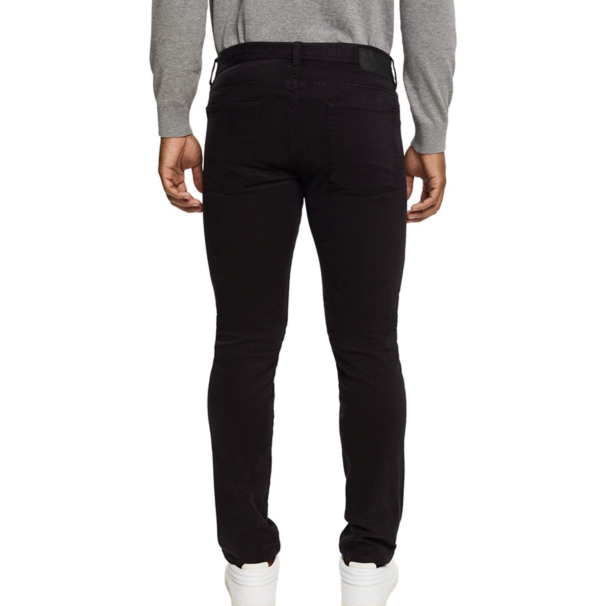 ESPRIT Kelnės vyrams, Juoda, Slim fit trousers, o 3