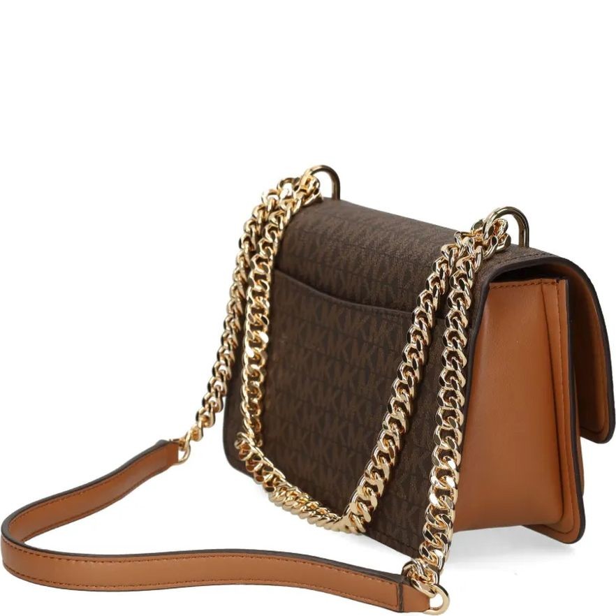 MICHAEL KORS Rankinė per petį moterims, Ruda, Lg shoulder 2