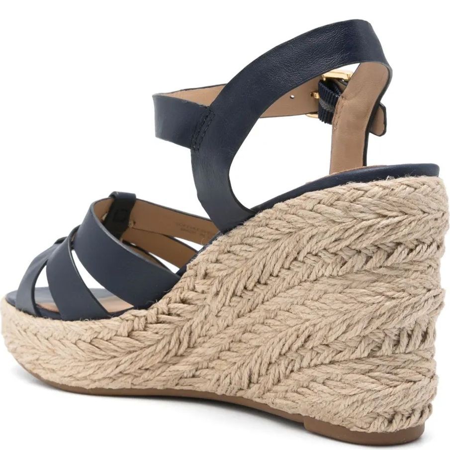 LAUREN RALPH LAUREN Espadrilės moterims, Mėlyna, Soffia espdr espadrilles wedge 3