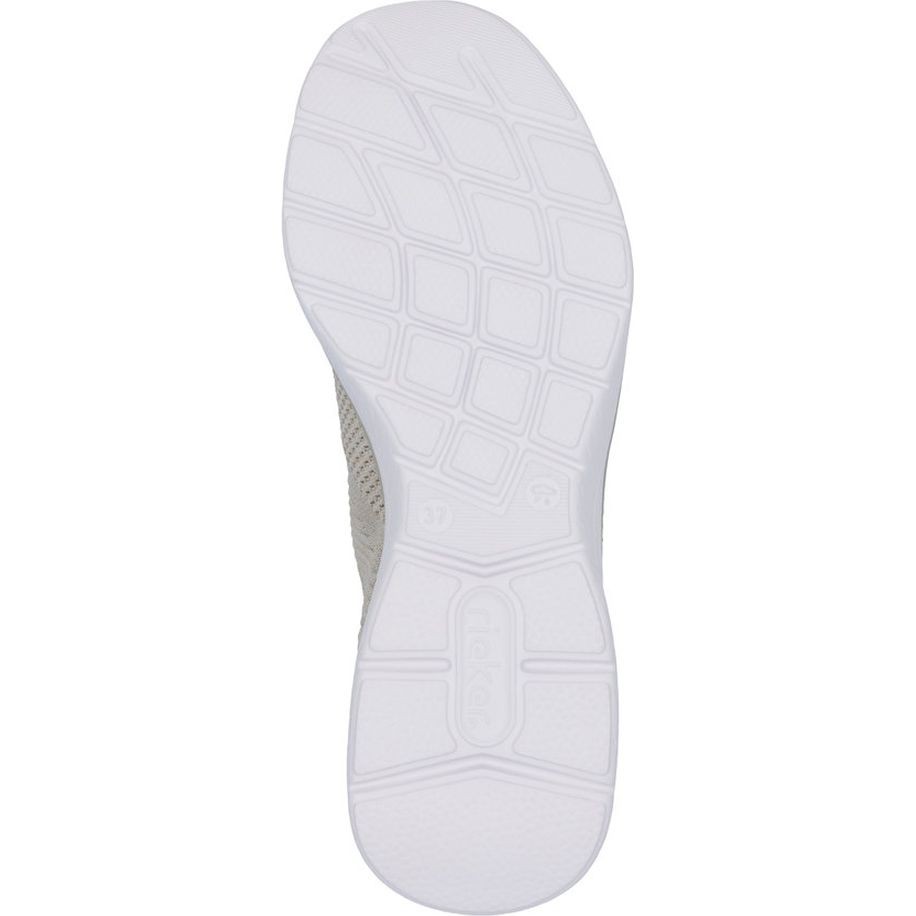 RIEKER Laisvalaikio bateliai moterims, Smėlio, Slipper 9