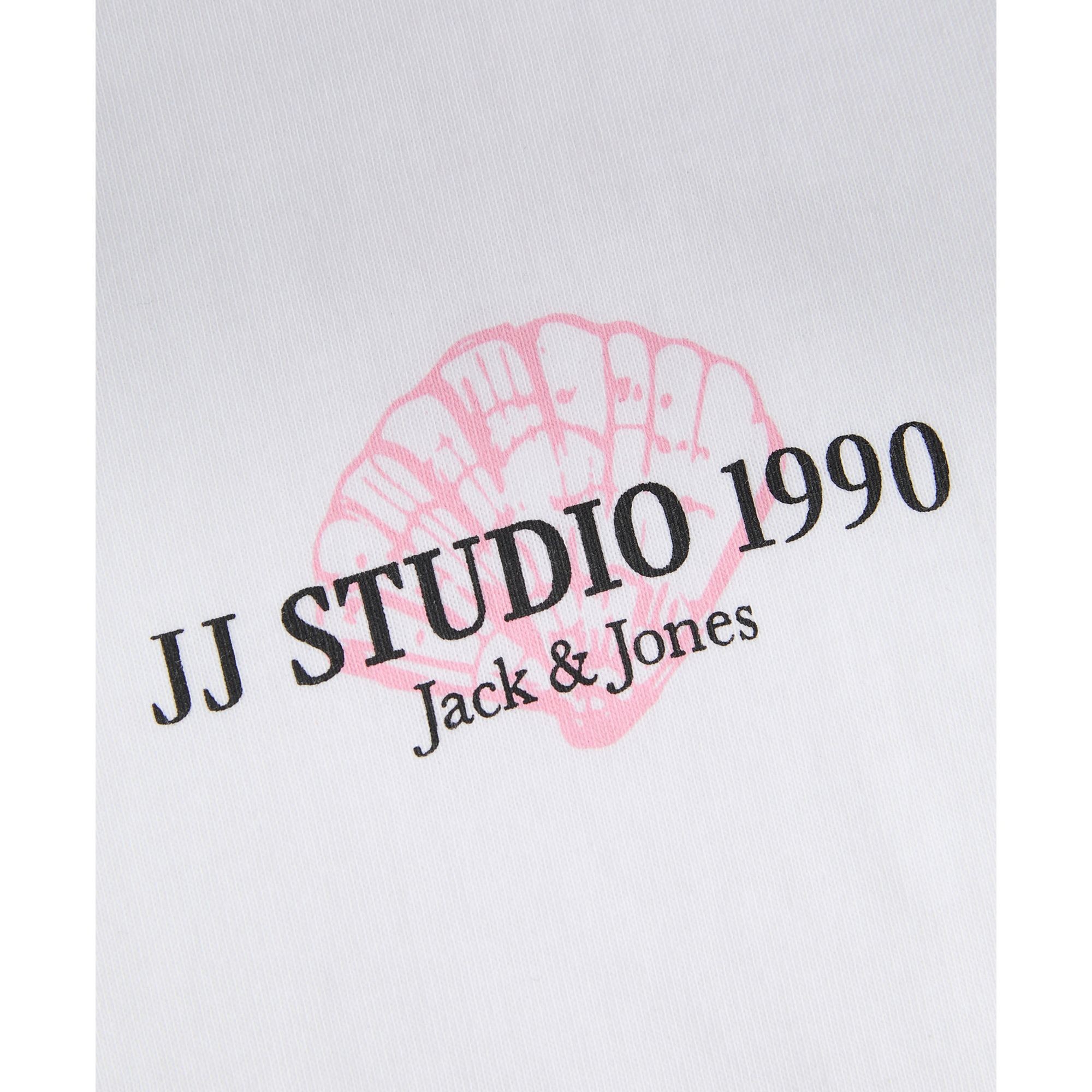 JACK & JONES Marškinėliai vyrams, Balta, Corals 3