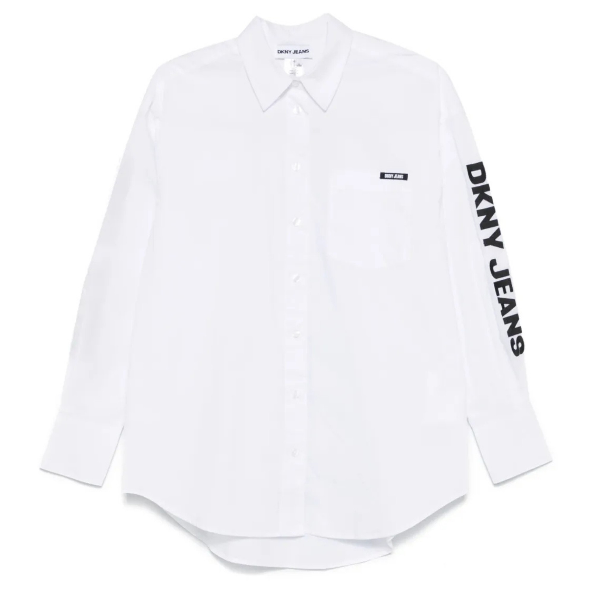 DKNY Marškiniai ilgomis rankovėmis moterims, Marga, Logo-patch shirt 1