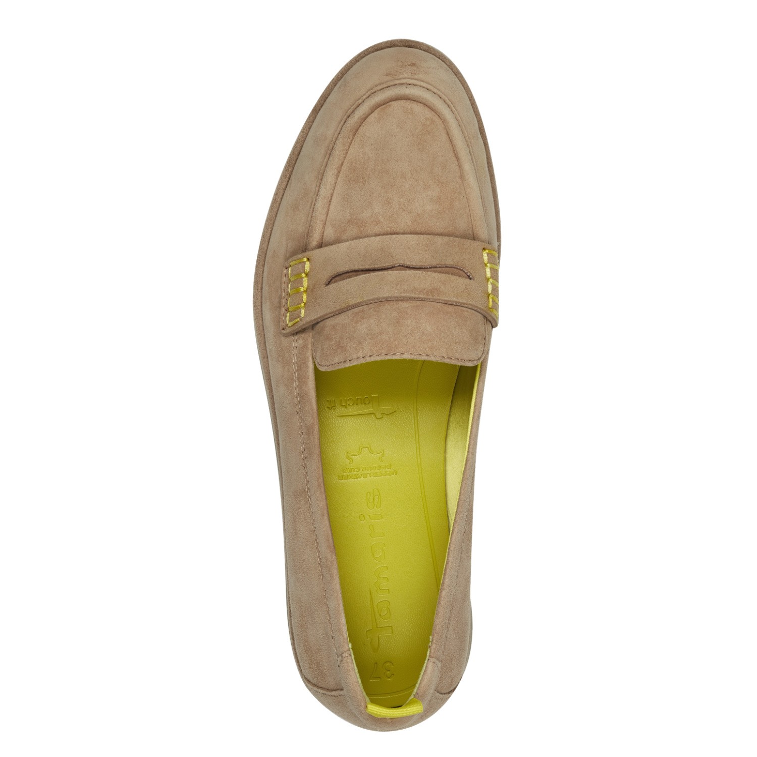 TAMARIS Mokasinai moterims, Smėlio, Mocasins 5