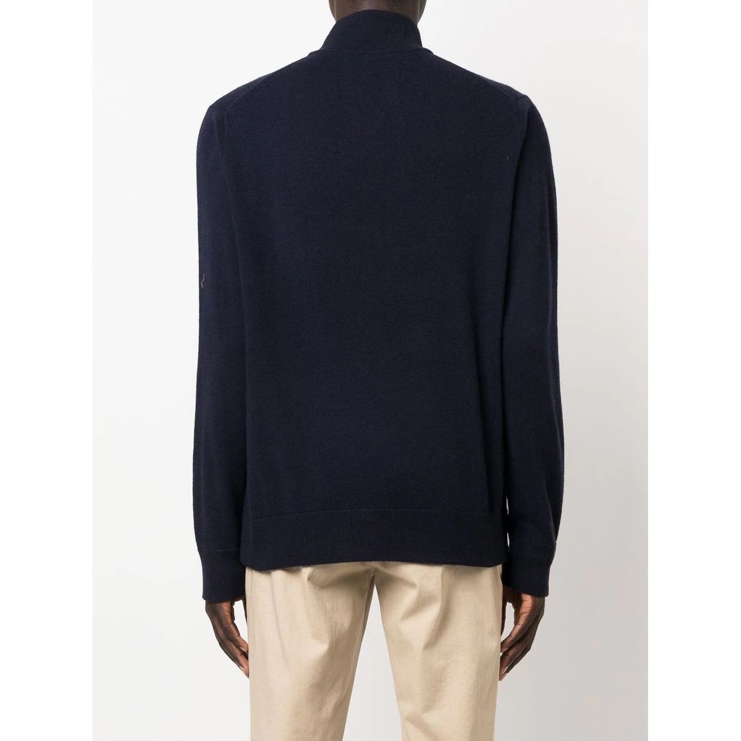 POLO RALPH LAUREN Sportinis nertinis vyrams, Mėlyna, Long sleeve full zip sweater 4