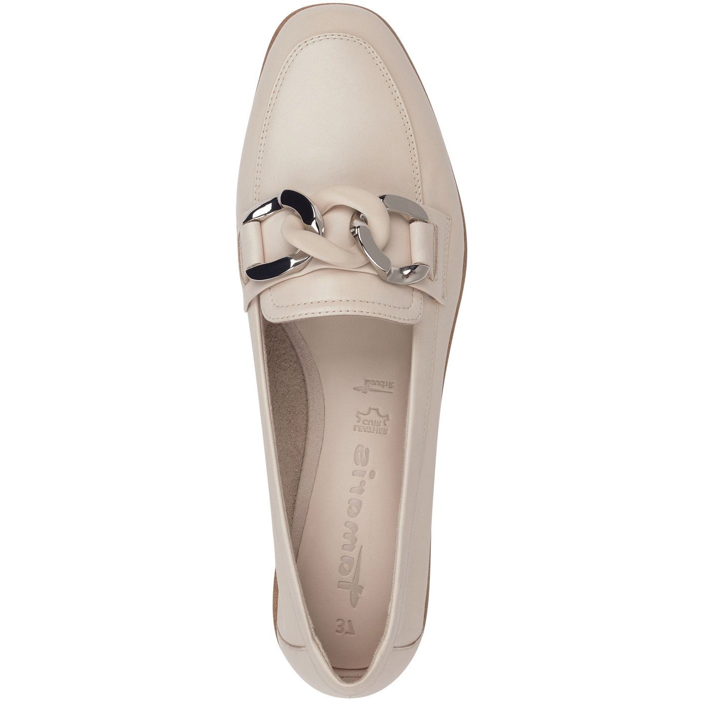 TAMARIS Loaferiai moterims, Smėlio, LOAFERS 5