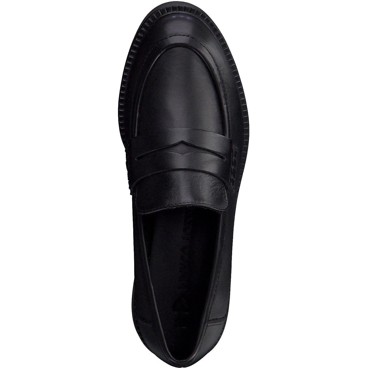 MARCO TOZZI Loaferiai moterims, Juoda, LOAFERS 4