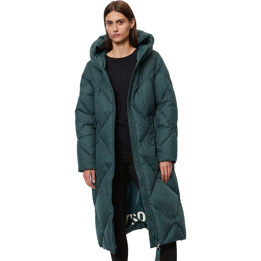 MARC O'POLO Paltas moterims, Žalia 2