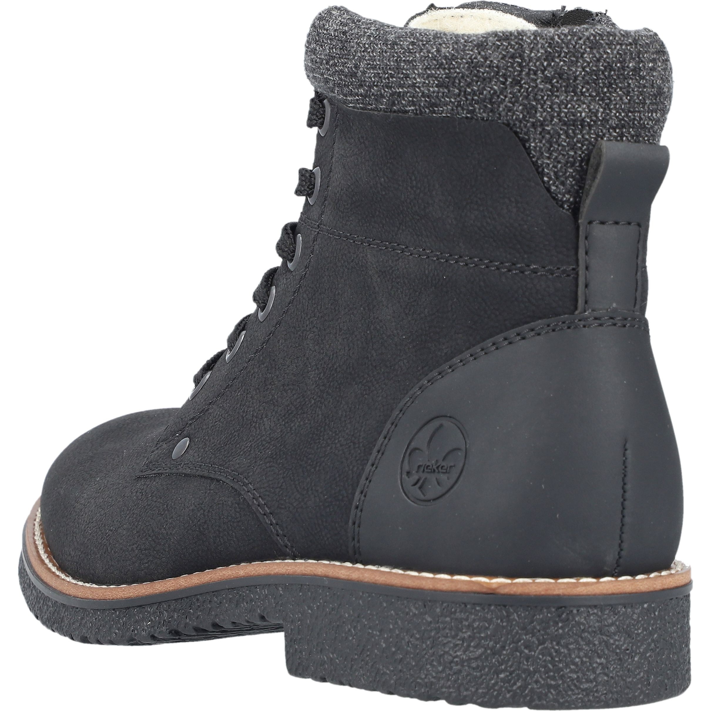 RIEKER Aulinukai vyrams, Juoda, BOOTIES 4