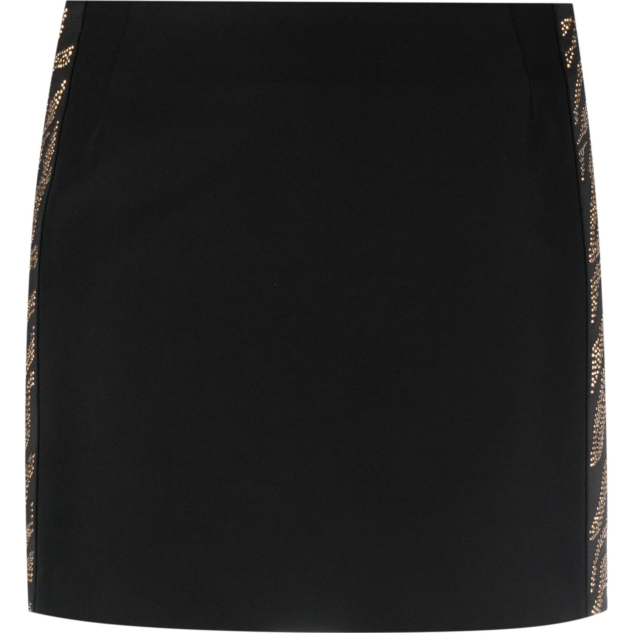 JUST CAVALLI Mini sijonas moterims, Juoda, Mini skirt