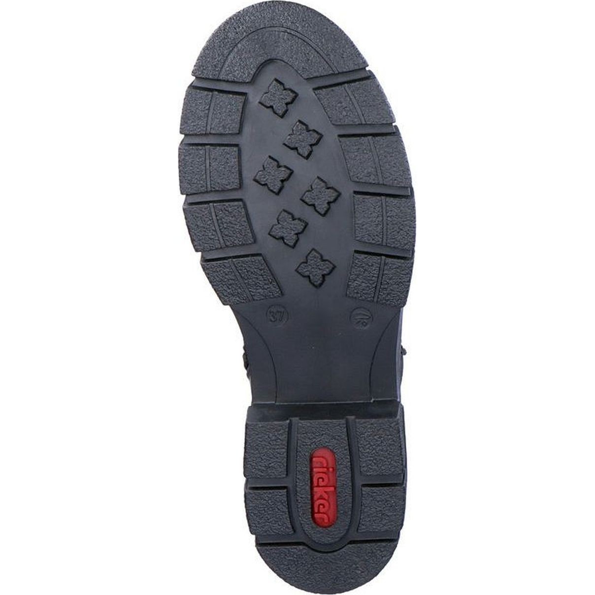 RIEKER Aulinukai moterims, Juoda, BOOTIES 5