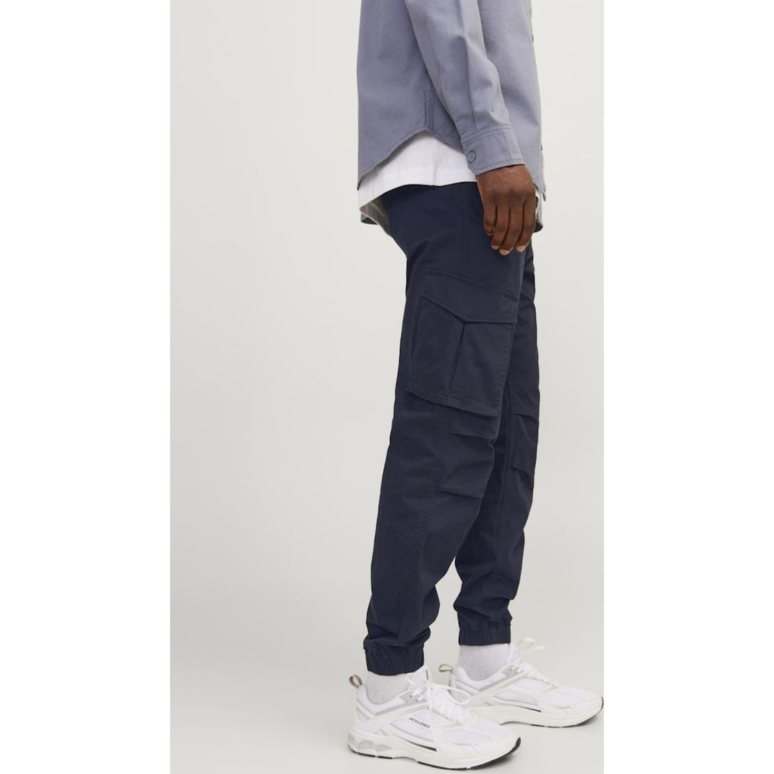 JACK & JONES Kelnės vyrams, Mėlyna, Jpstkane pants 5