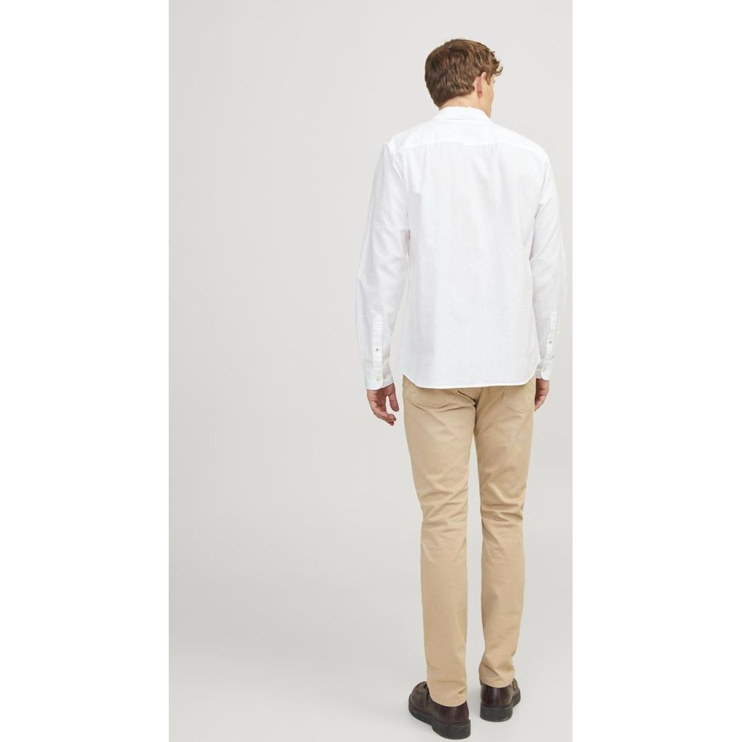 JACK & JONES Marškiniai vyrams, Balta, Jjesummer shirts 4