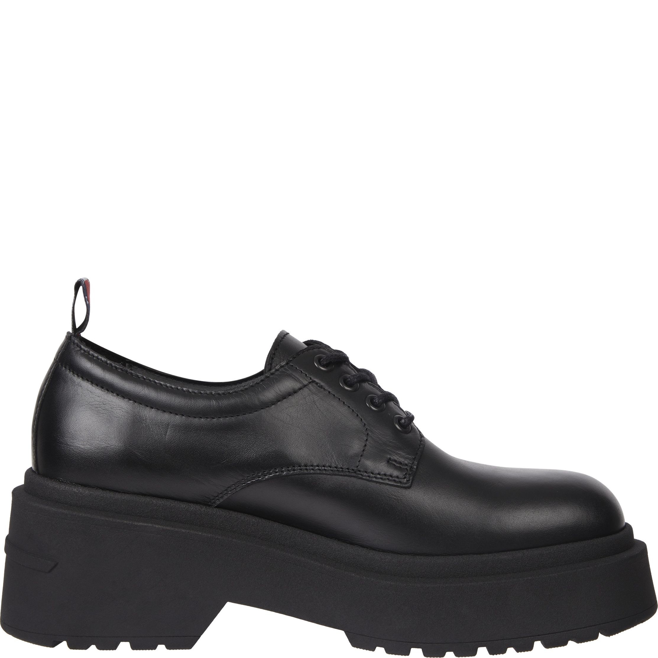 TOMMY JEANS Klasikiniai batai moterims, Juoda, Ava lace up formal 5