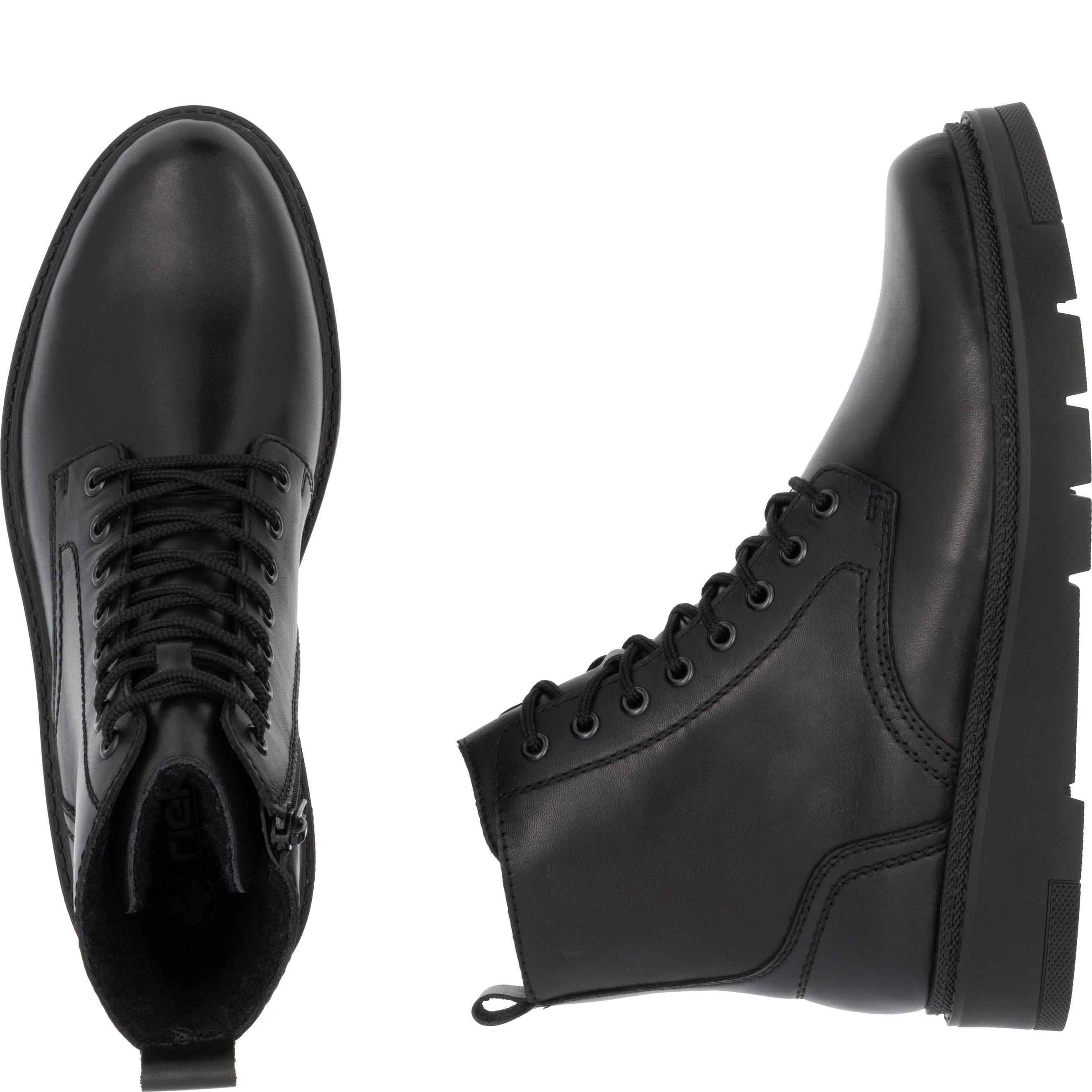 RIEKER Aulinukai vyrams, Juoda, Men's boots 11