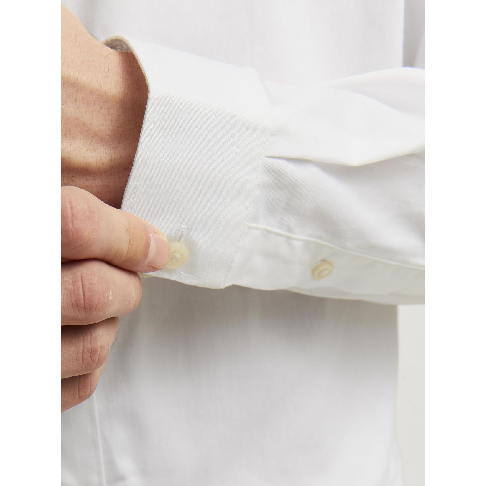 JACK & JONES Marškiniai vyrams, Balta, JPRBLACARDIFF SHIRT L/ 4