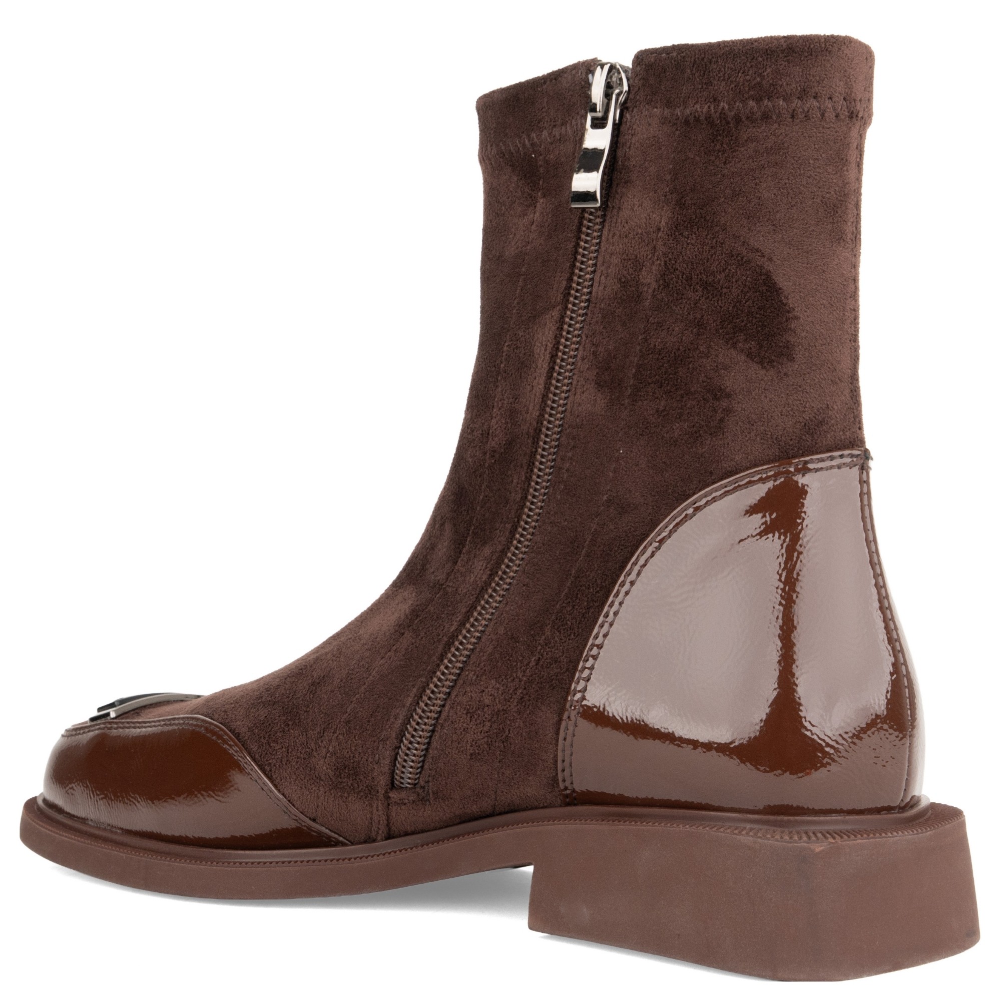 LINDA BAUMANN Aulinukai moterims, Ruda, Booties (mažintas – rinkitės dydžiu didesnį) 3