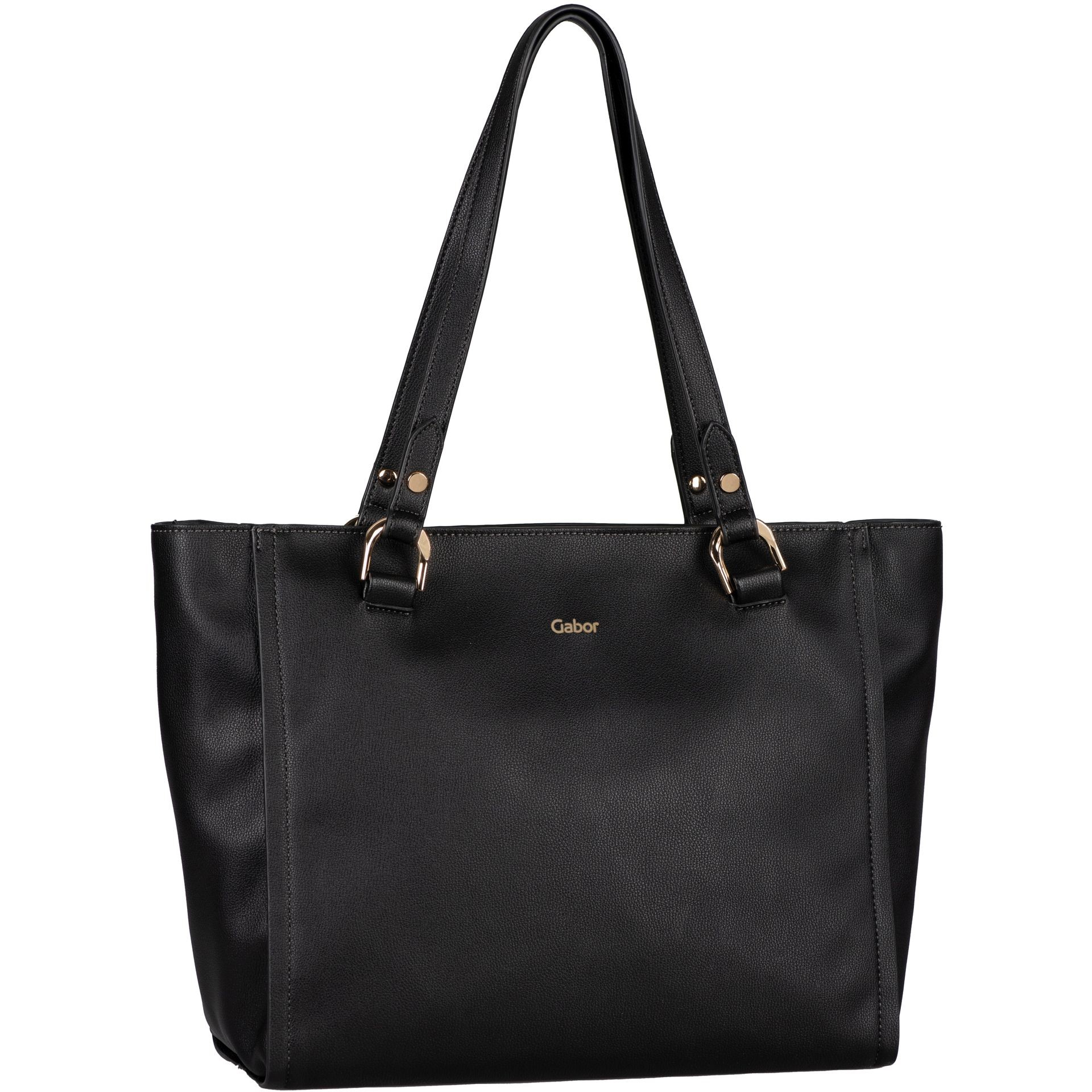 GABOR Pirkinių krepšys moterims, Juoda, Malin tote bag 1