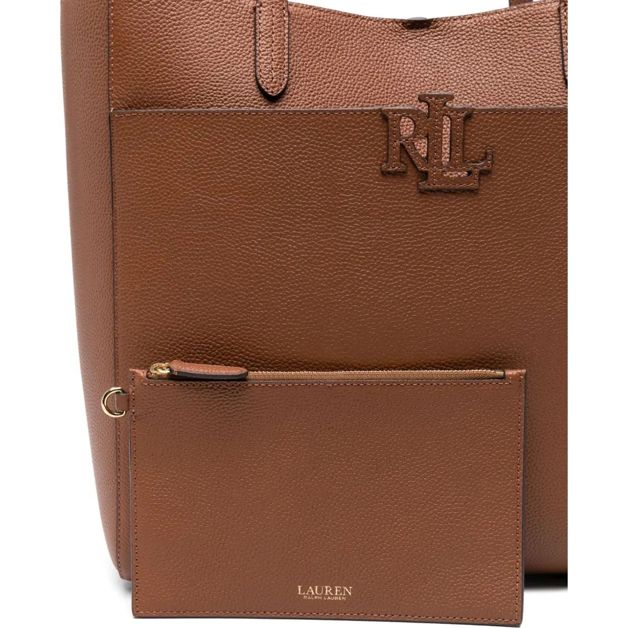 LAUREN RALPH LAUREN Pirkinių krepšys moterims, Ruda, Cmryn lg tt tote large 3