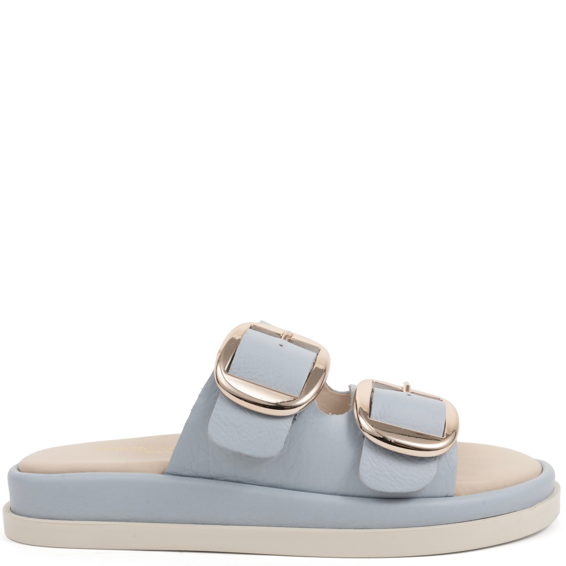 SERGIO MORETTI Klumpės moterims, Mėlyna, Slippers 2