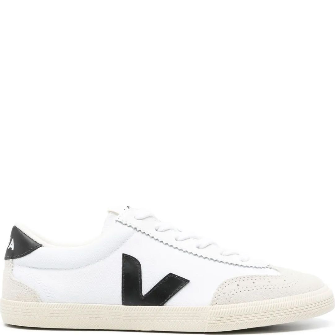 VEJA Laisvalaikio bateliai vyrams, Balta, Volley canvas sneakers 1